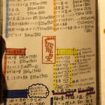 麺酒房 龍安 - メニュー