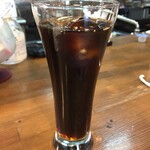 カフェ マンヘイ - コーヒーセットのアイスコーヒー