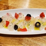 和酒・煮込み らいどん - 白身魚のカルパッチョ