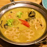マンゴツリーカフェ - タイのグリーンカレー