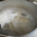 肉汁うどんの南哲 - 茹で