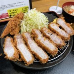 とんかつ 栄ちゃん - 今日も最高の火入れ。断面やばい