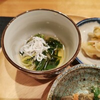 和×養 七参 - 冷菜三種盛り