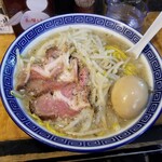 塩そば専門店 桑ばら - 背脂煮干し炒めそば