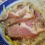 塩そば専門店 桑ばら - 背脂煮干し炒めそば