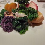 タツキ - 大原の朝とれ野菜とカラスミ