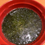 Sushiro - あおさ海苔味噌汁