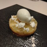 タツキ - 林檎・サブレ・焼きメレンゲ・文旦・ヨーグルト