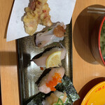 Sushi ro - イカ色々盛り合わせ