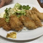 ゆたか食堂 - カキフライ