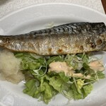 ゆたか食堂 - 焼き鯖