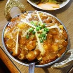 チャナマサラ750円
          ひよこ豆のカレー