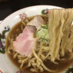 松屋製麺所 - 麺アップ