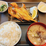 Takuhai Bentou Shokudou Tabagoya - 焼魚定食800円(税込)