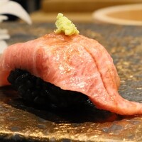 鮨 からす 十三店 - 握り 大トロ