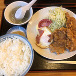 Gyo shuu - 豚肉の天ぷら定食