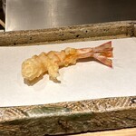 日本橋 蕎ノ字 - 車海老