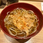 日本橋 蕎ノ字 - 桜えびかき揚げ