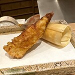 日本橋 蕎ノ字 - 京都山城産白子　竹の子