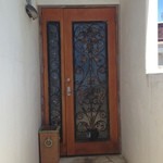 オーベルジュ・ボヌシェール・ラウー - 入口は極めてシンプル。