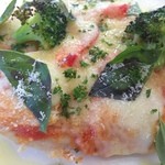 バジルはベランダからちぎって載せるので香りが良い！