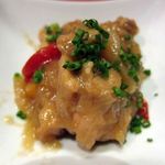 大山地鶏の甘酢かけ