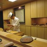 寿司 竹本 - 竹本大輔大将　改装前