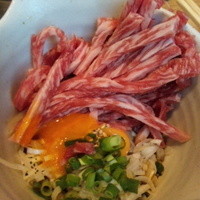 焼肉トラジ 京橋店 - 山形牛ユッケ