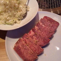 焼肉トラジ 京橋店 - タン塩＆ネギバカ