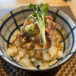 麺処 清水 - 和風焼豚丼