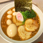 麺カフェ ひまわり - 生姜醤油ラーメン＋ＴＰ