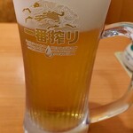 Saizeriya - 生ビール１杯め