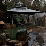 篝火の湯 緑水亭 - 露天風呂