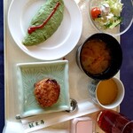 篝火の湯 緑水亭 - ビュッフェスタイルで軽く朝食！