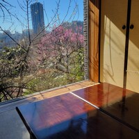 韻松亭 - 座敷テーブル