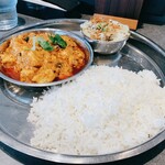 ジョニーのビリヤニ - 酸辣咖哩+マトンキーマビリヤニ