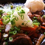 山陰漁酒場 丸善水産  - まぐろほほ肉の和風ステーキ