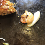 お好み焼 楓 - お裾分けのエビ&イカ