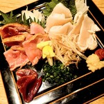 ひなや - 刺三種盛り