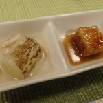 Fukugi - 葱＆鶏肉挽肉、揚げ出し豆腐