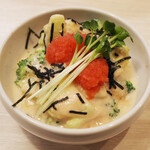 トンテキ食堂8 - ブロッコリーの明太マヨ和え(350円)