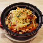 トンテキ食堂8 - なすとペンネのトマトグラタン(450円)