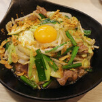 トンテキ食堂8 - すた丼のアタマ(750円)+ニンニク増し(100円)