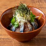 さばの漬け丼