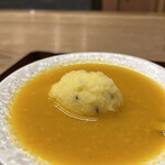 赤坂 菊乃井 - マンゴーシャーベット