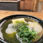 赤坂 菊乃井 - あおさ鍋