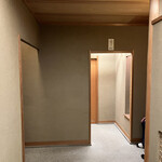 赤坂 菊乃井 - 手洗い入口