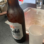 お好み焼き ちとせ - 大瓶600円と安く提供されています