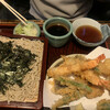 そば処 大金 - 料理写真:天ざるそば　天ぷらがカリカリ