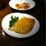 銀座 煙事 - フォアグラのオムレツリゾット